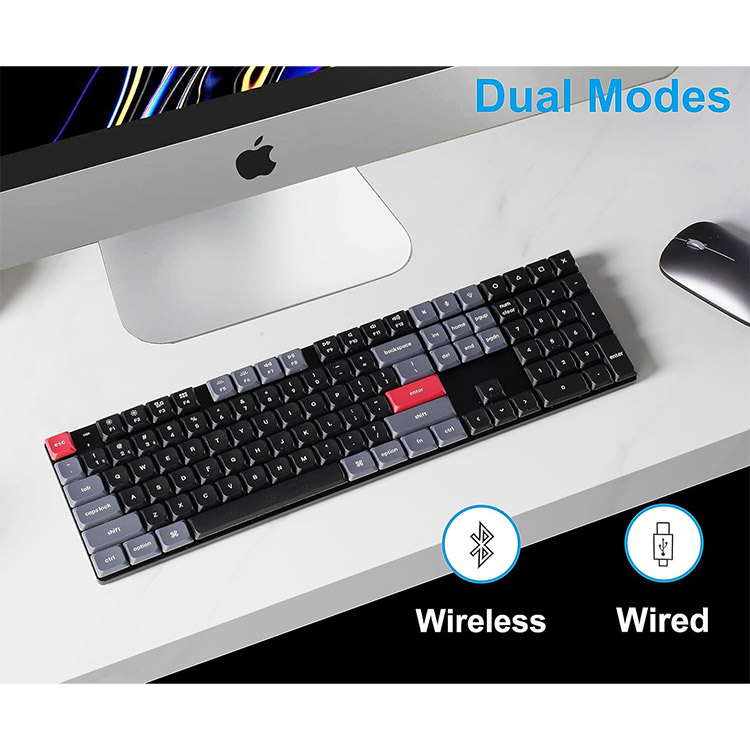 خرید کیبورد Keychron K5 Pro B1 RGB - بی‌سیم - سوییچ مکانیکی قرمز